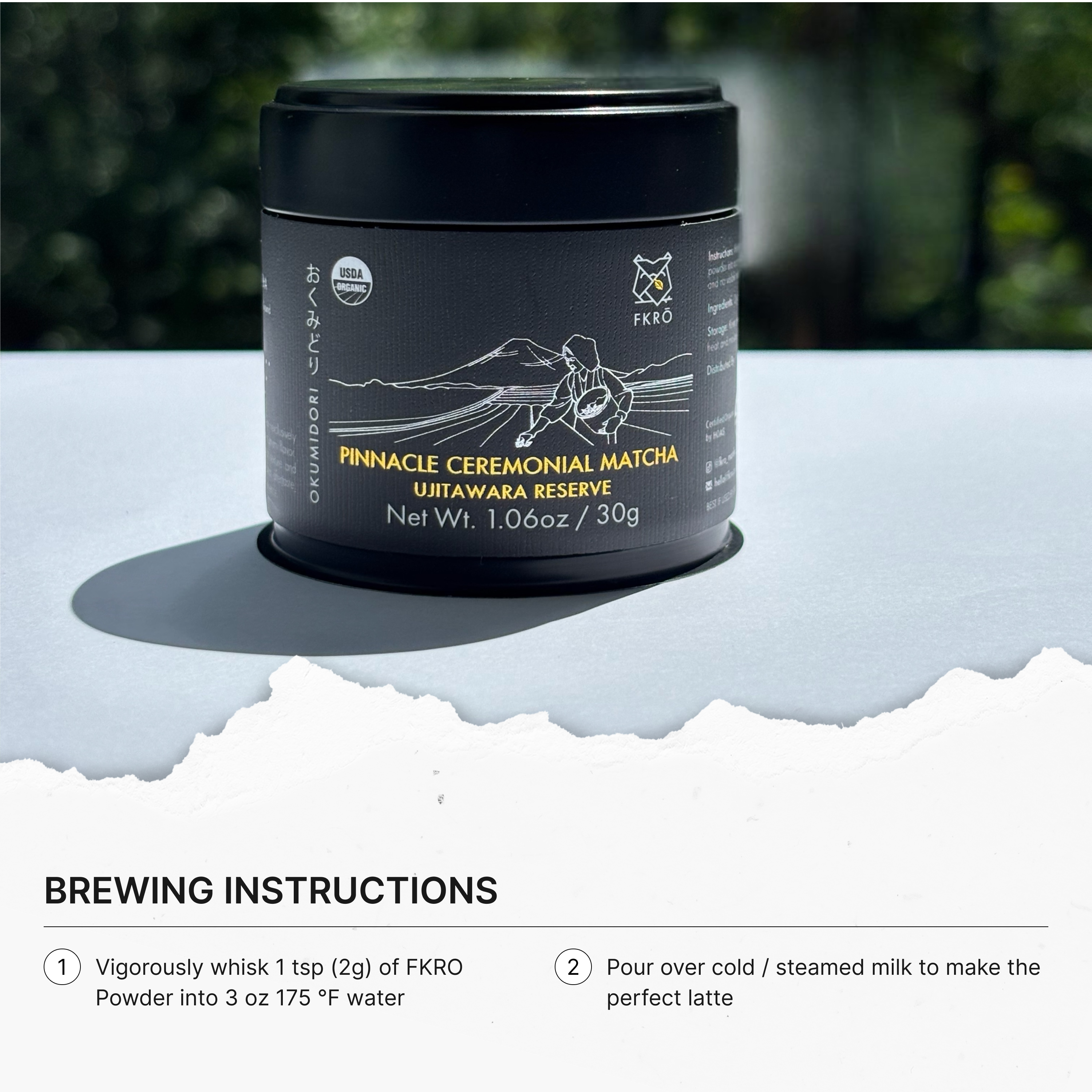 Organic Pinnacle Ceremonial Reserve Matcha 30g
