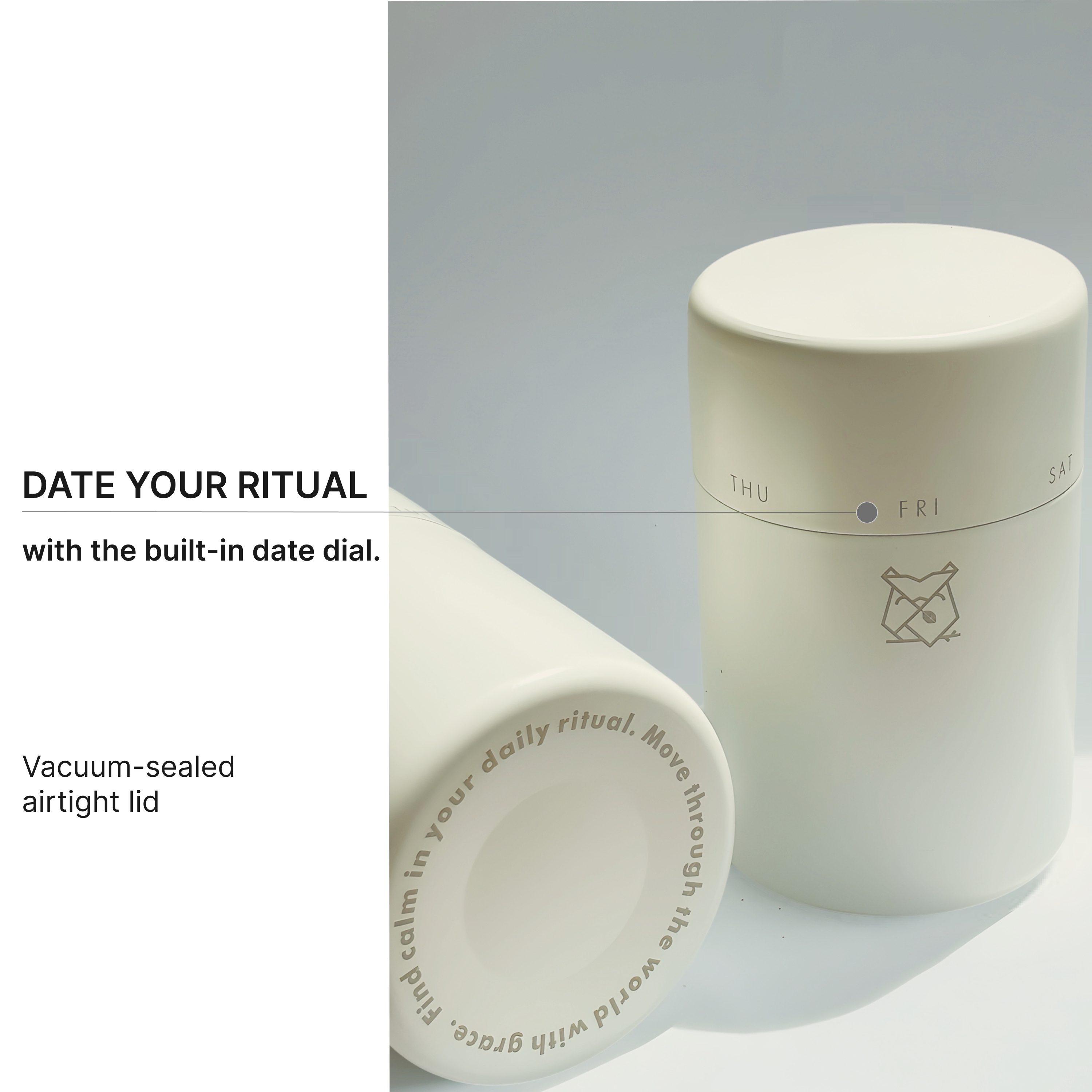 Matcha Powder Canister