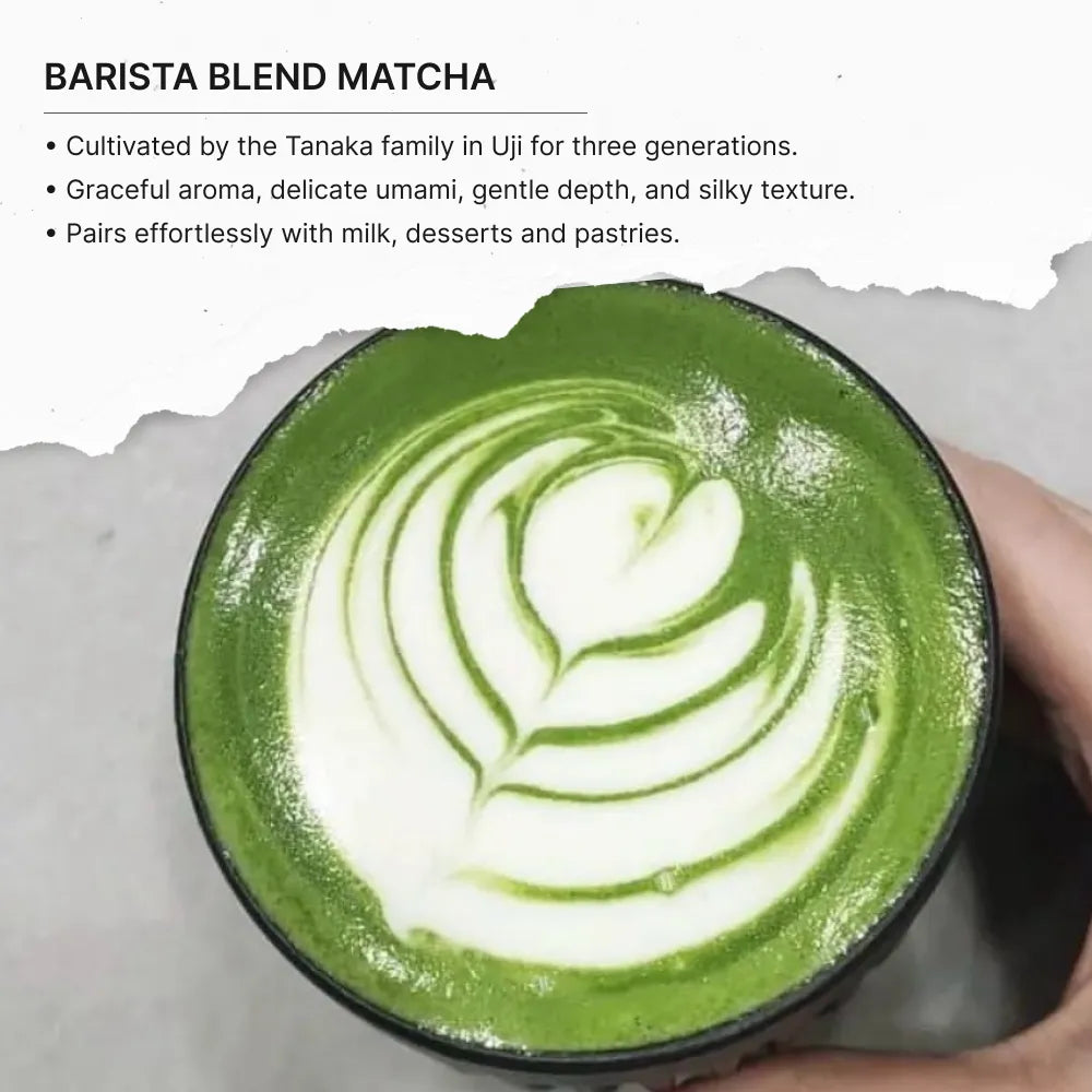 Barista Matcha – First-Harvest Latte Blend | FKRŌ Barista Matcha – First-Harvest Latte Blend | FKRŌ