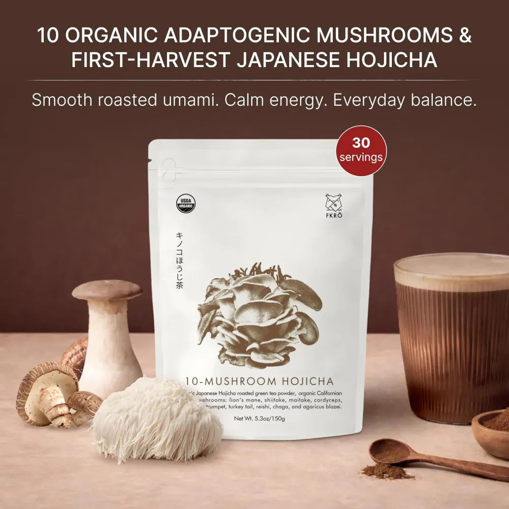 Organic Mushroom Hojicha