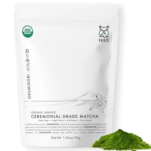 Organic Okumidori Matcha Kagoshima 30g — FKRŌ beginner ceremonial matcha from Mt Kirishima Kagoshima Japan