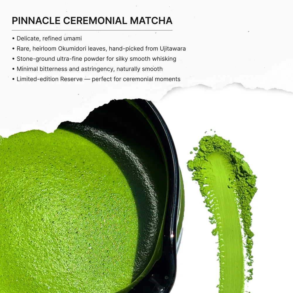 Organic Pinnacle Okumidori Ceremonial Reserve Matcha 30g