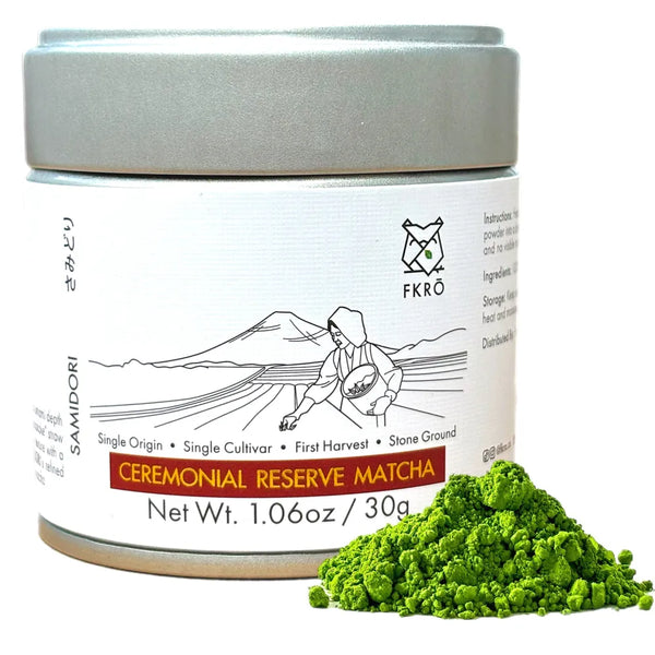 Tsuchiyama Limited Reserve Matcha 30g FKRŌ — single cultivar first harvest ceremonial Japan