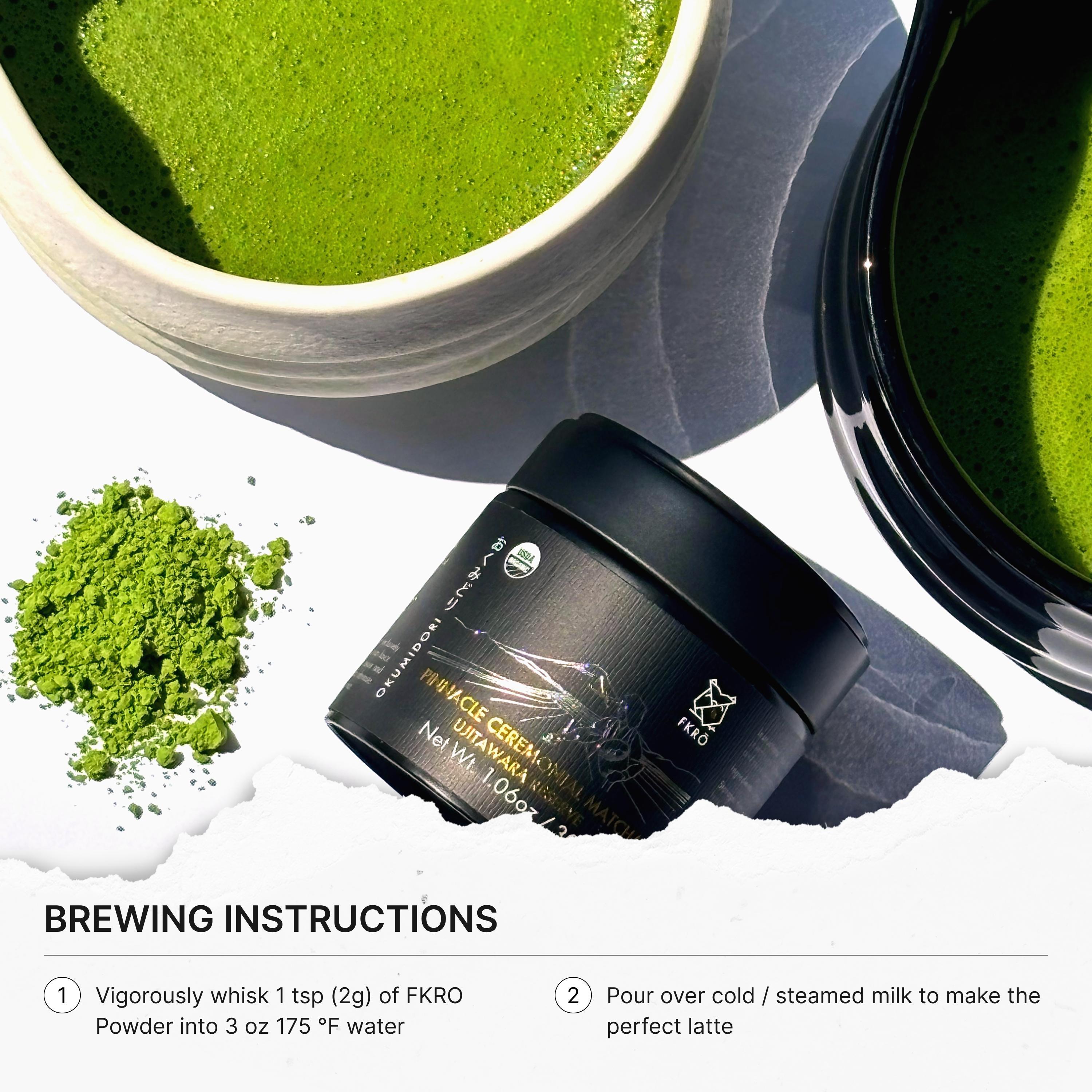 Organic Pinnacle Ceremonial Reserve Matcha 30g